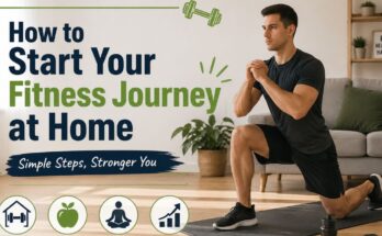 how to start your fitness journey at home