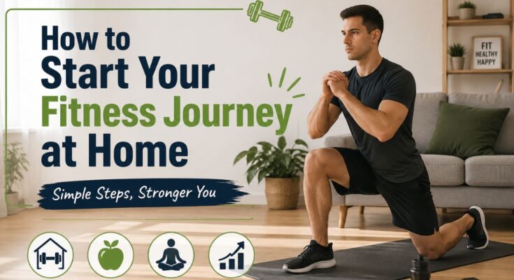 how to start your fitness journey at home