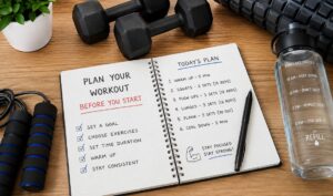 Plan Your Workout Before You Start